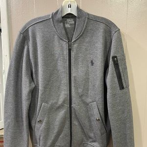 Gray Performance Zip up Jacket size S